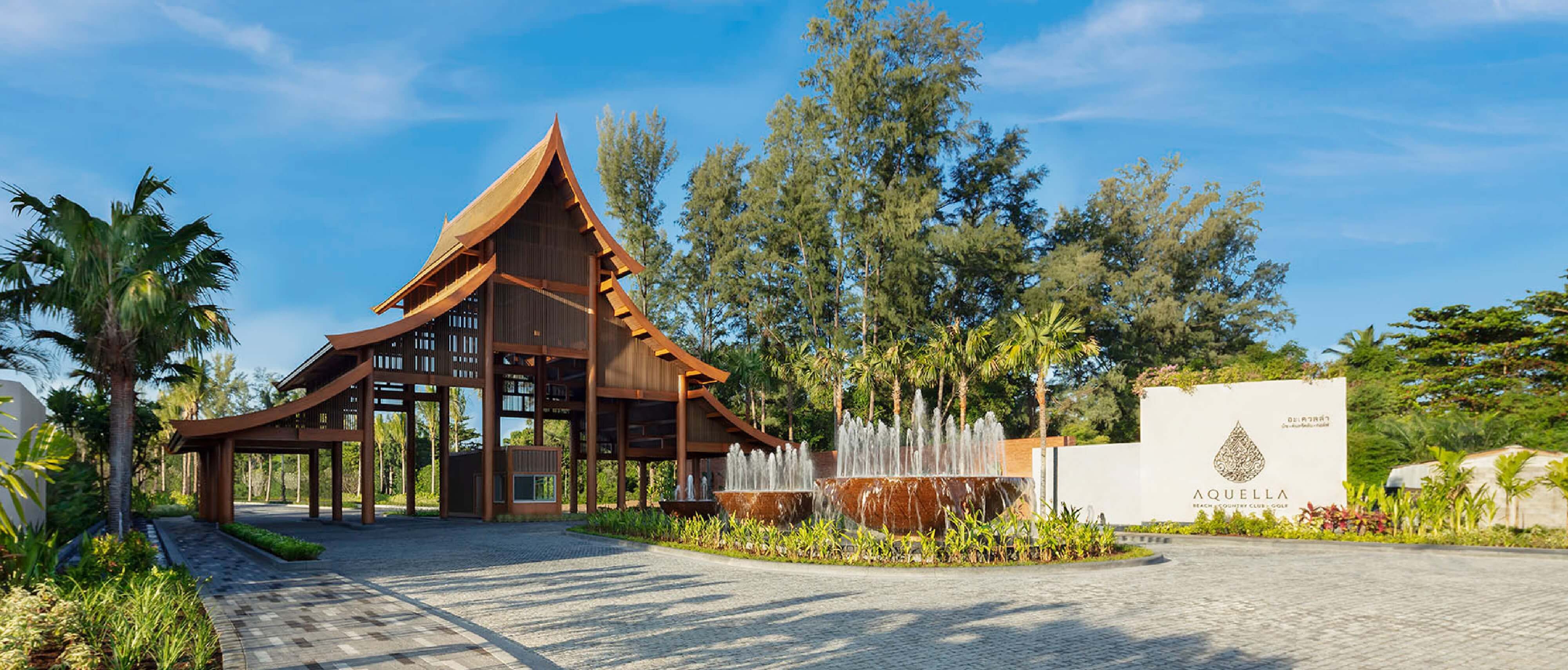 This is a landscape image of Aquella, Phang Nga, Thailand